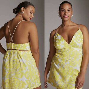 Anthropologie | Maeve Strappy Lace Mini Dress - NWT